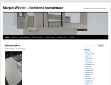 Tablet Screenshot of marjanwester.nl
